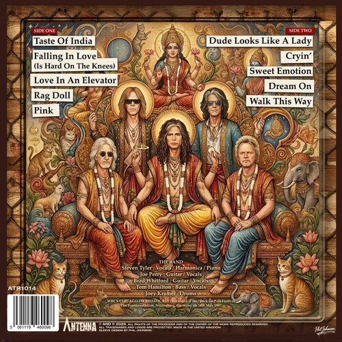 AEROSMITH - A NIGHT ON THE TILES Colored Vinyl LP - Image 3