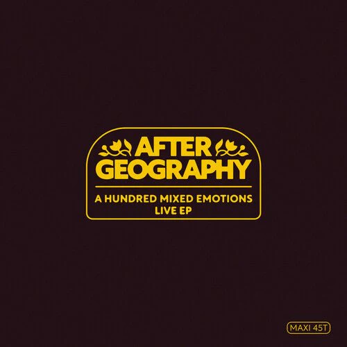 AFTER GEOGRAPHY - HUNDRED MIXED EMOTIONS LIVE Vinyl LP