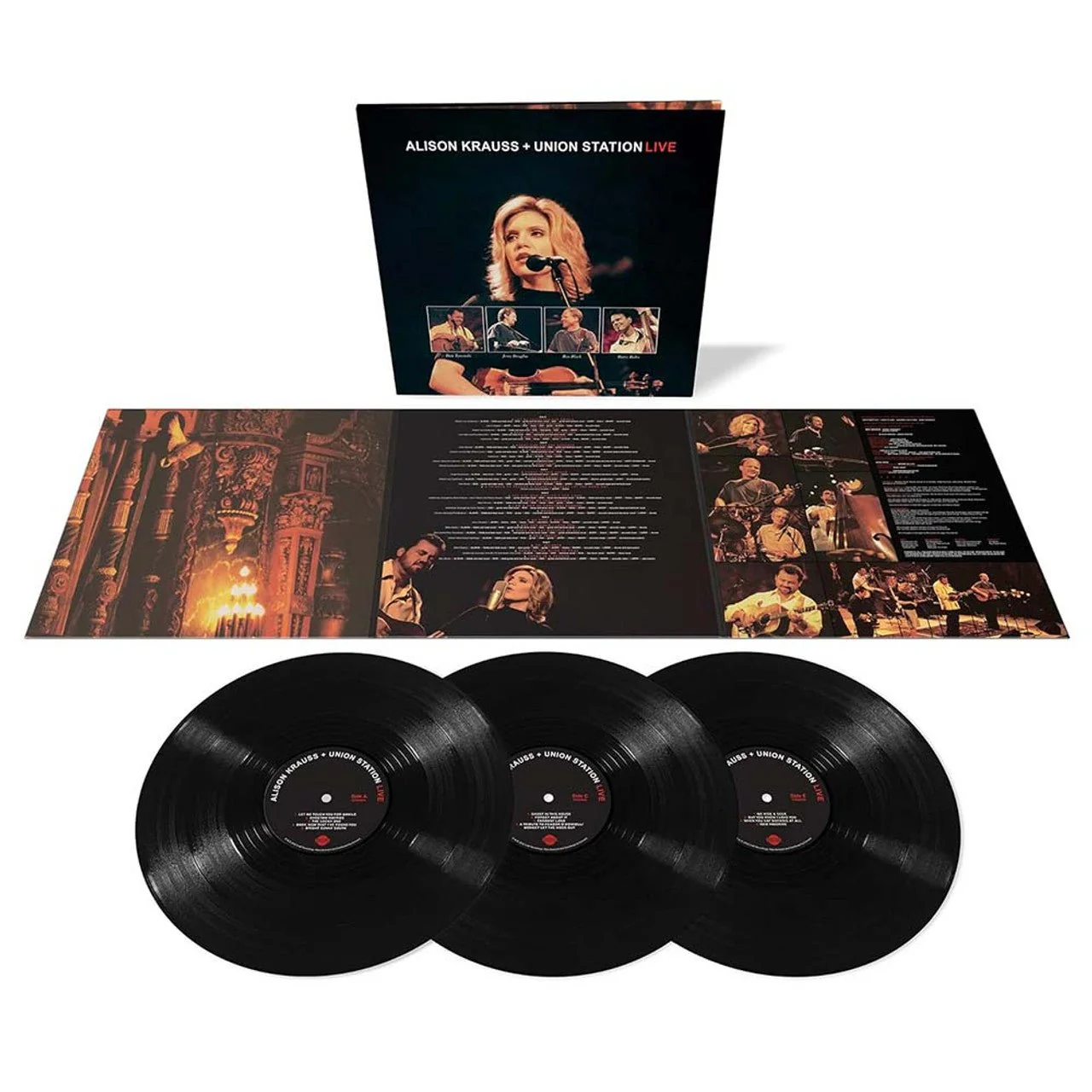 KRAUSS,ALISON & UNION STATION - LIVE Vinyl LP - Image 4