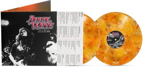 APRIL WINE - LIVE IN DENVER - JANUARY 17, 1980 Gold Colored Vinyl LP