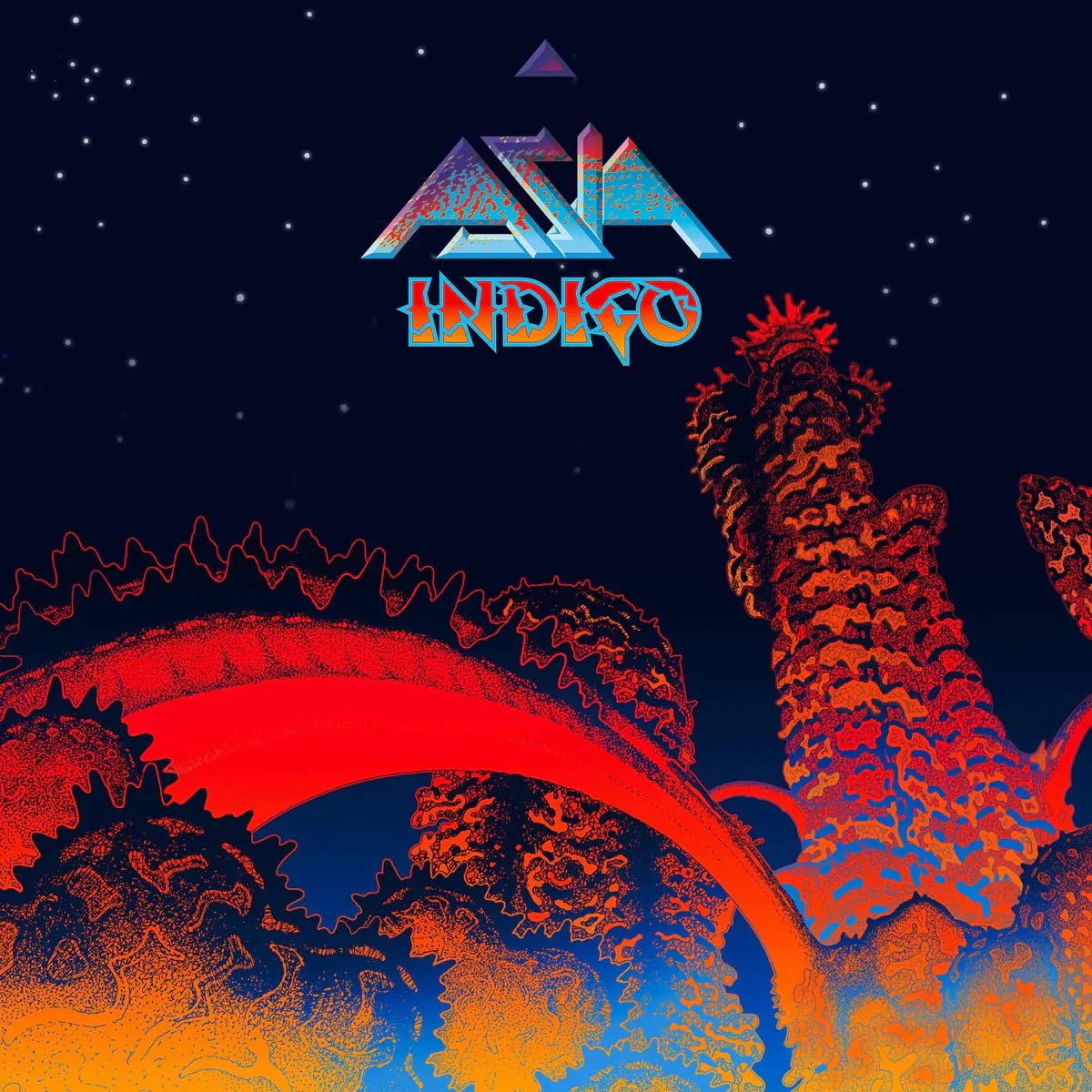 ASIA - INDIGO Vinyl LP - Image 2