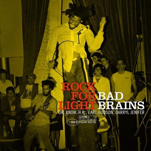 BAD BRAINS - ROCK FOR LIGHT - PUNK NOTE EDITION Vinyl LP