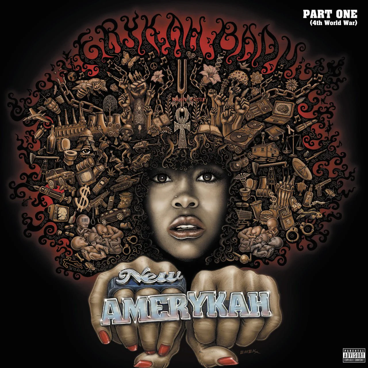 BADU,ERYKAH - NEW AMERYKAH PART ONE (4TH WORLD WAR) Vinyl LP
