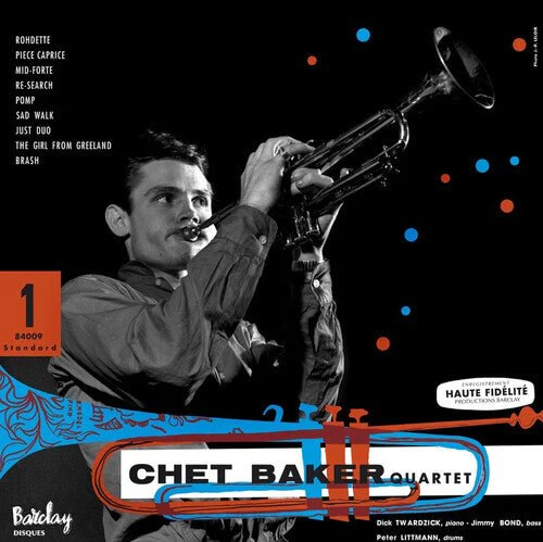 BAKER,CHET - CHET BAKER QUARTET (CHET BAKER IN PARIS VOL. 1) Vinyl LP