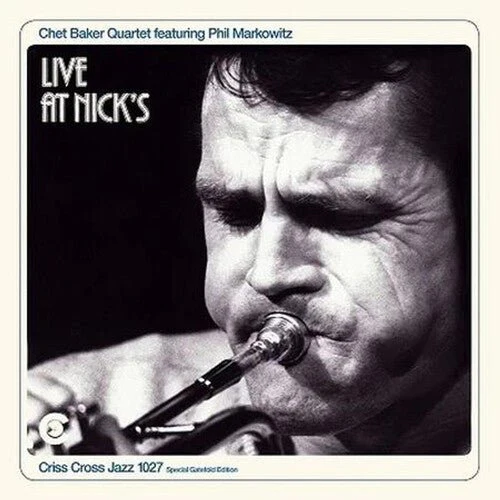 BAKER,CHET - LIVE AT NICK'S Vinyl LP