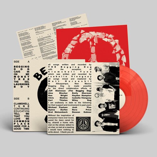 BEGGING DOG - DEMO 1 - RED Vinyl LP