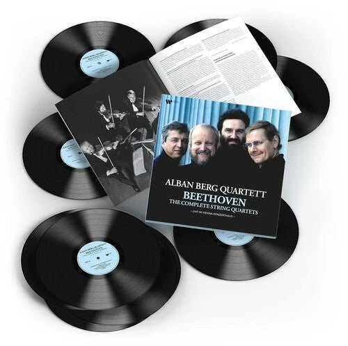 BERG,ALBAN - BEETHOVEN: COMPLETE STRING QUARTETS (1989 LIVE Vinyl LP - Image 2