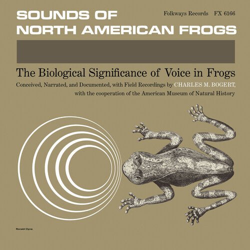 BOGERT,CHARLES M. - SOUNDS OF NORTH AMERICAN FROGS Vinyl LP