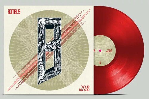 BOMBUS - YOUR BLOOD - RED Vinyl LP