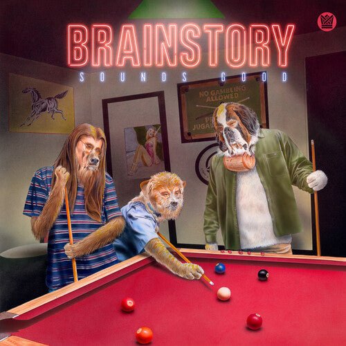 BRAINSTORY - SOUNDS GOOD (IEX) GREEN FELT Vinyl LP - Image 2