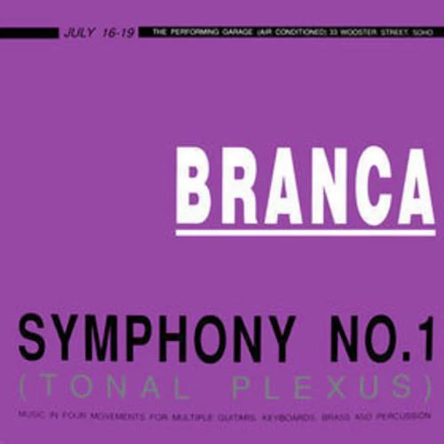 BRANCA,GLENN - SYMPHONY NO. 1 (TONAL PLEXUS) Vinyl LP