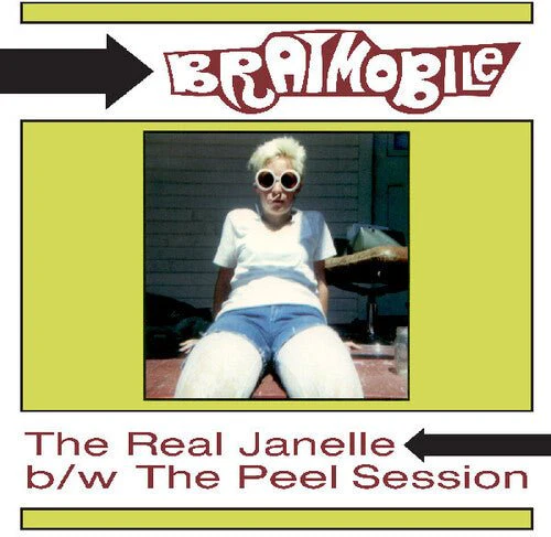 BRATMOBILE - REAL JANELLE & THE PEEL SESSION Vinyl LP