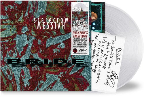BRIDE - SCARECROW MESSIAH - CLEAR GLASS VIAL Vinyl LP