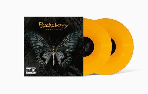 BUCKCHERRY - BLACK BUTTERFLY - YELLOW Vinyl LP