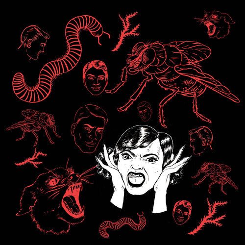 BUSH TETRAS - THEY LIVE IN MY HEAD - RED Vinyl LP