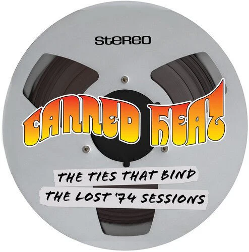 CANNED HEAT - TIES THAT BIND Circular Cover Gold Metallic Vinyl LP - Image 2
