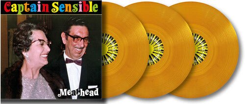 CAPTAIN SENSIBLE - MEATHEAD - ORANGE CRYSTAL VINYL Vinyl LP