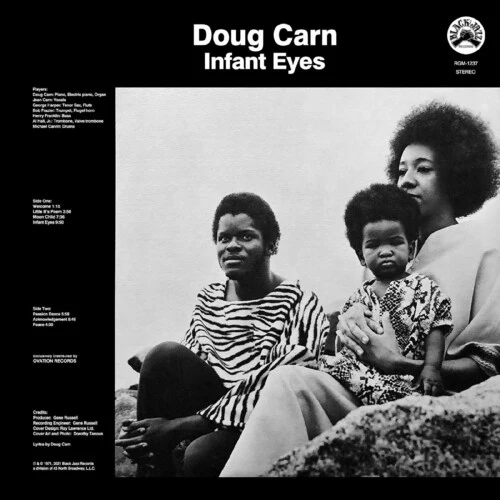 CARN,DOUG - INFANT EYES - REMASTERED - BLUE/BLACK SWIRL Vinyl LP