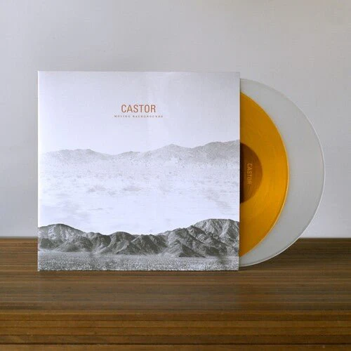 CASTOR - MOVING BACKGROUNDS - ORANGE Vinyl LP