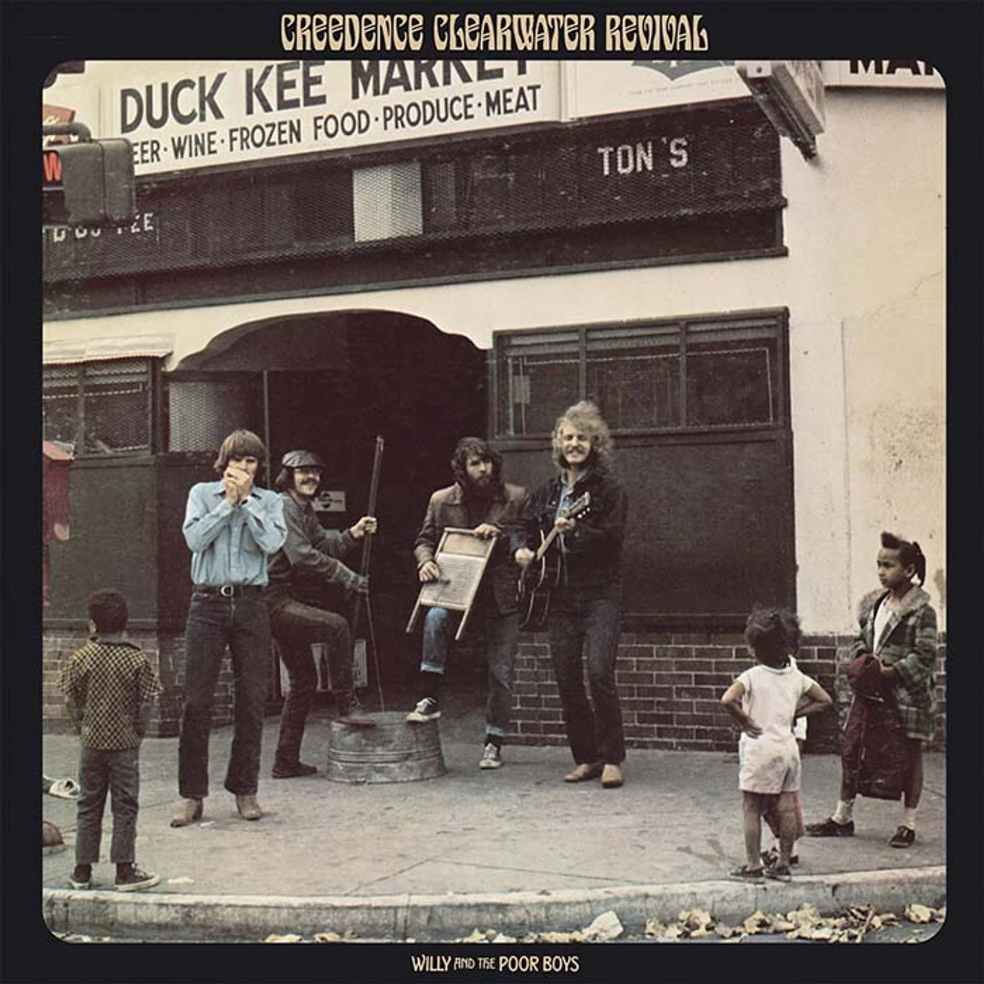 CCR ( CREEDENCE CLEARWATER REVIVAL ) - WILLY AND THE POOR BOYS Vinyl LP - Image 2