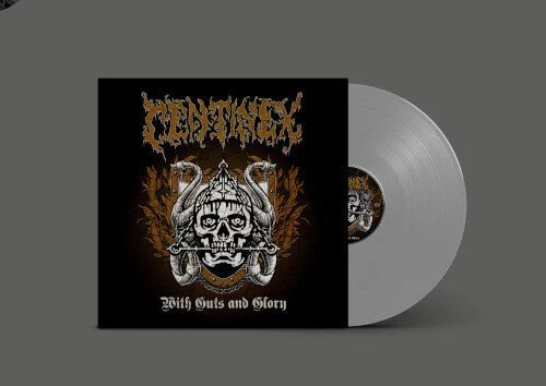 CENTINEX - WITH GUTS & GLORY - SILVER Vinyl LP