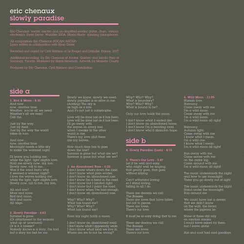 CHENAUX,ERIC - SLOWLY PARADISE Vinyl LP