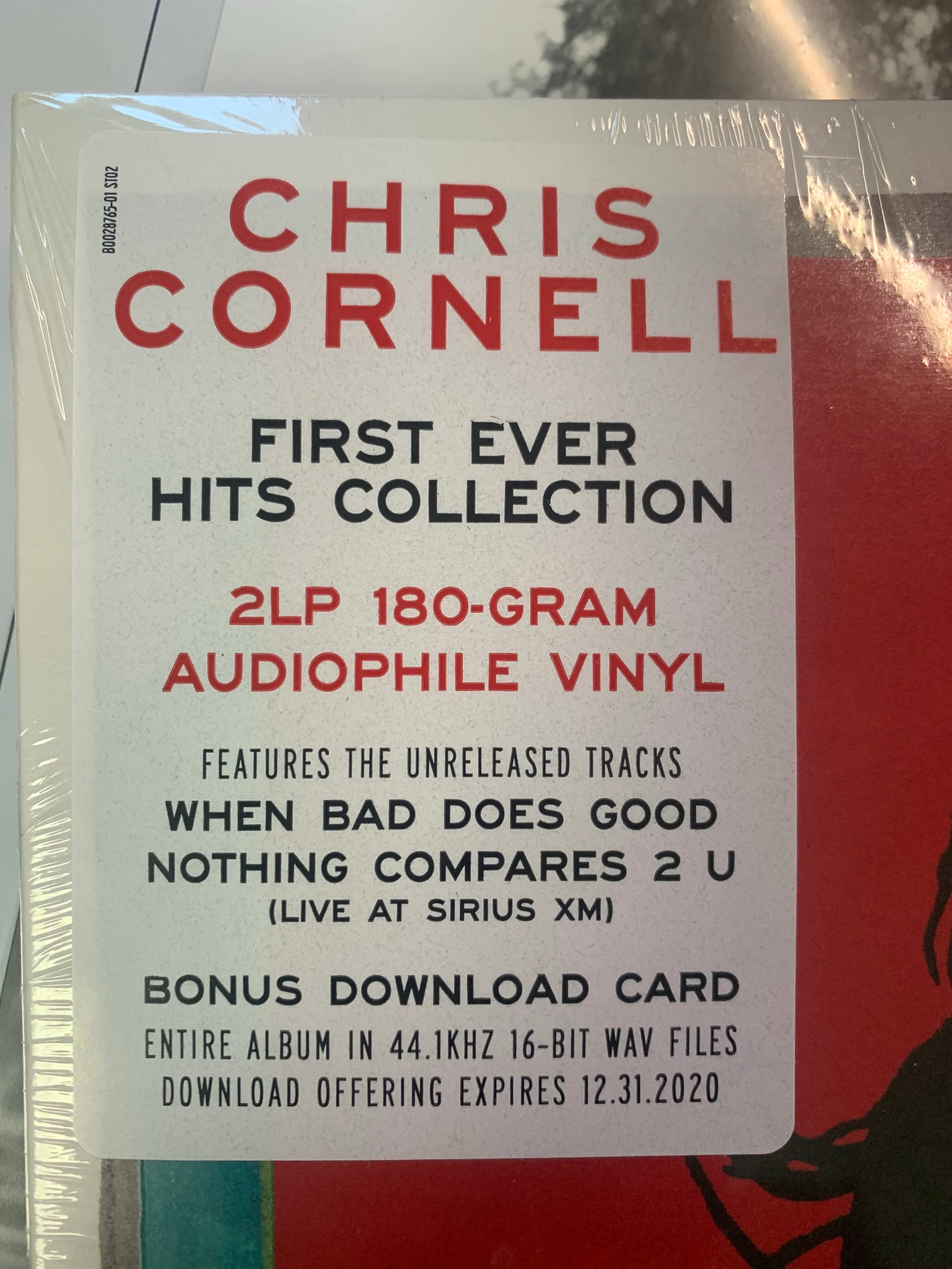 CORNELL,CHRIS - CHRIS CORNELL Vinyl LP - Image 2