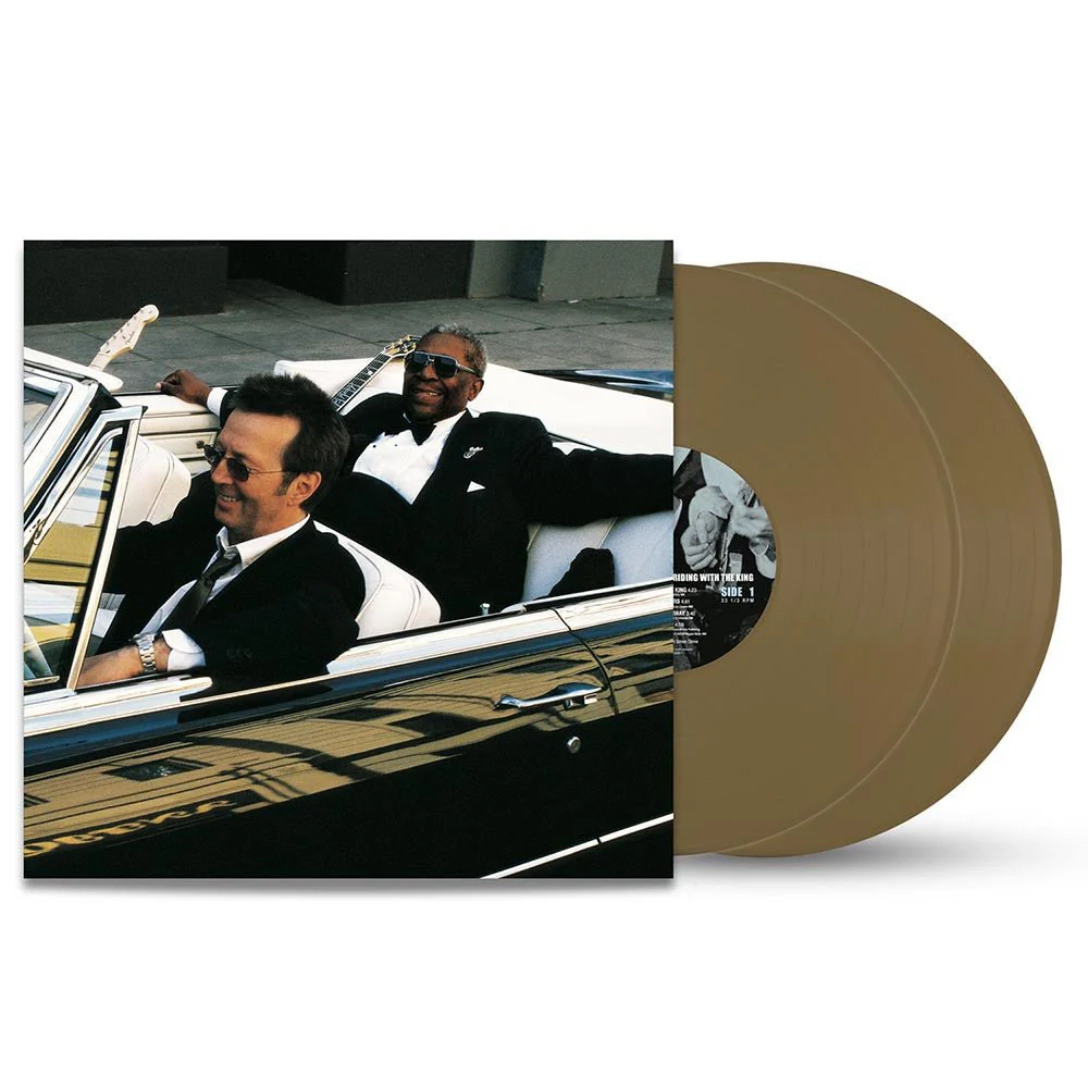 CLAPTON,ERIC - RIDING WITH THE KING Gold Vinyl LP