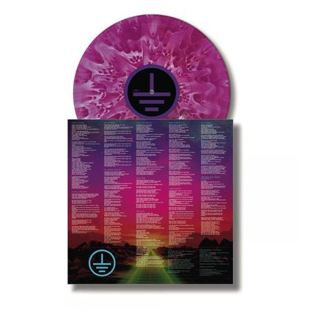 CLUTCH - EARTH ROCKER AUTOGRAPHED Purple Vinyl LP - Image 3