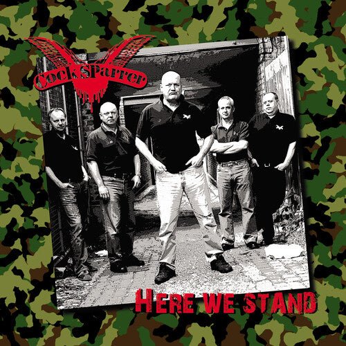 COCK SPARRER - HERE WE STAND Vinyl LP