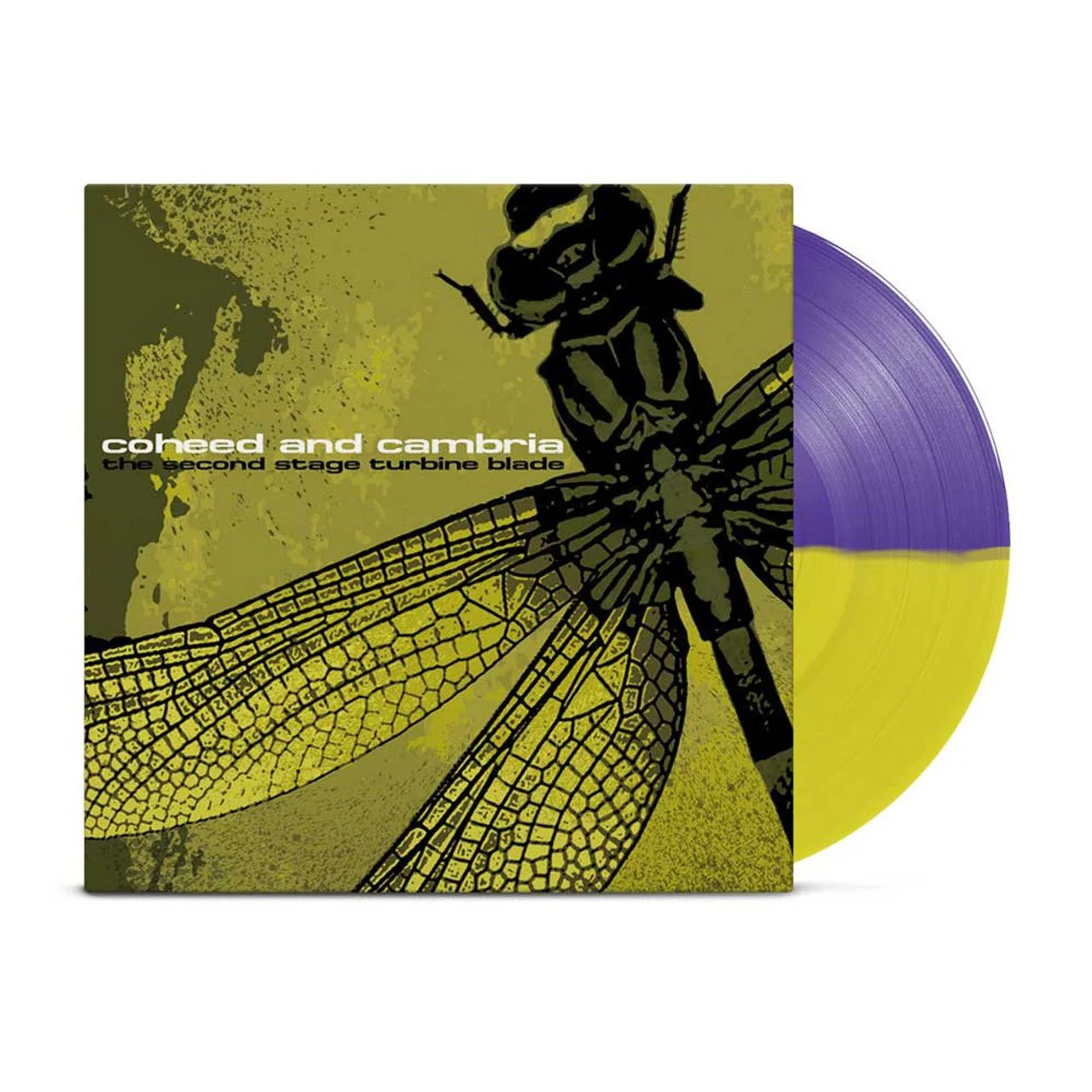 Coheed and Cambria - The Second Stage Turbine Blade Yellow/Purple Split Vinyl LP