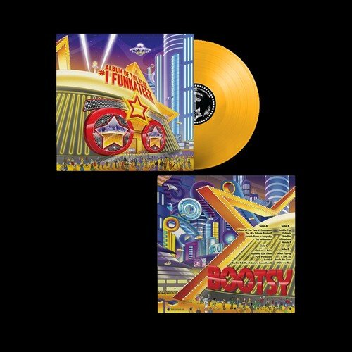 COLLINS,BOOTSY - ALBUM OF THE YEAR 1 FUNKATEER YELLOW Vinyl LP - Image 2