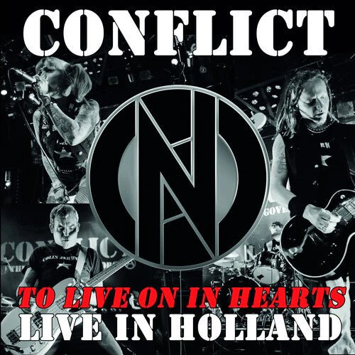 CONFLICT - TO LIVE ON IN HEARTS: LIVE IN HOLLAND - RED VINYL Vinyl LP