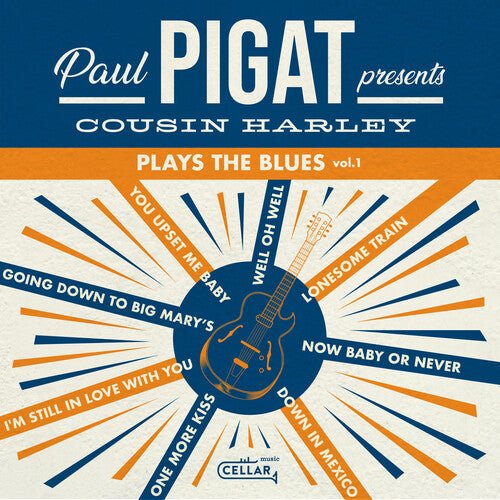 COUSIN HARLEY - PLAYS THE BLUES VOLUME 1 Vinyl LP