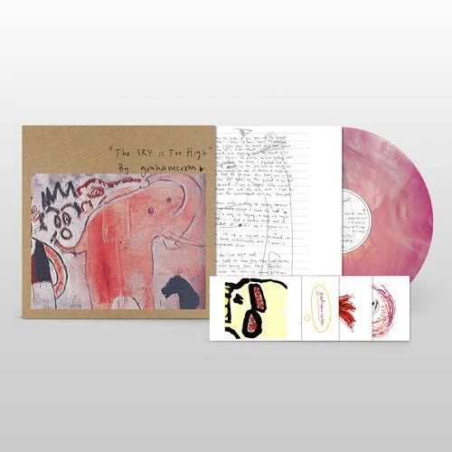 COXON,GRAHAM - SKY IS TOO HIGH MARBLE PINK Vinyl LP