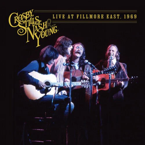 CROSBY STILLS NASH & YOUNG - LIVE AT FILLMORE EAST, 1969 Vinyl LP - Image 2