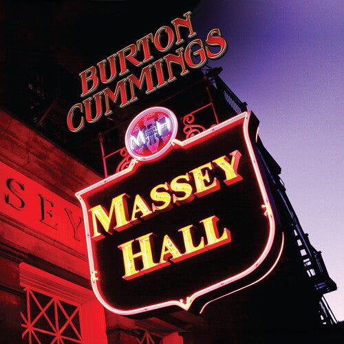 CUMMINGS,BURTON - MASSEY HALL - RED Vinyl LP