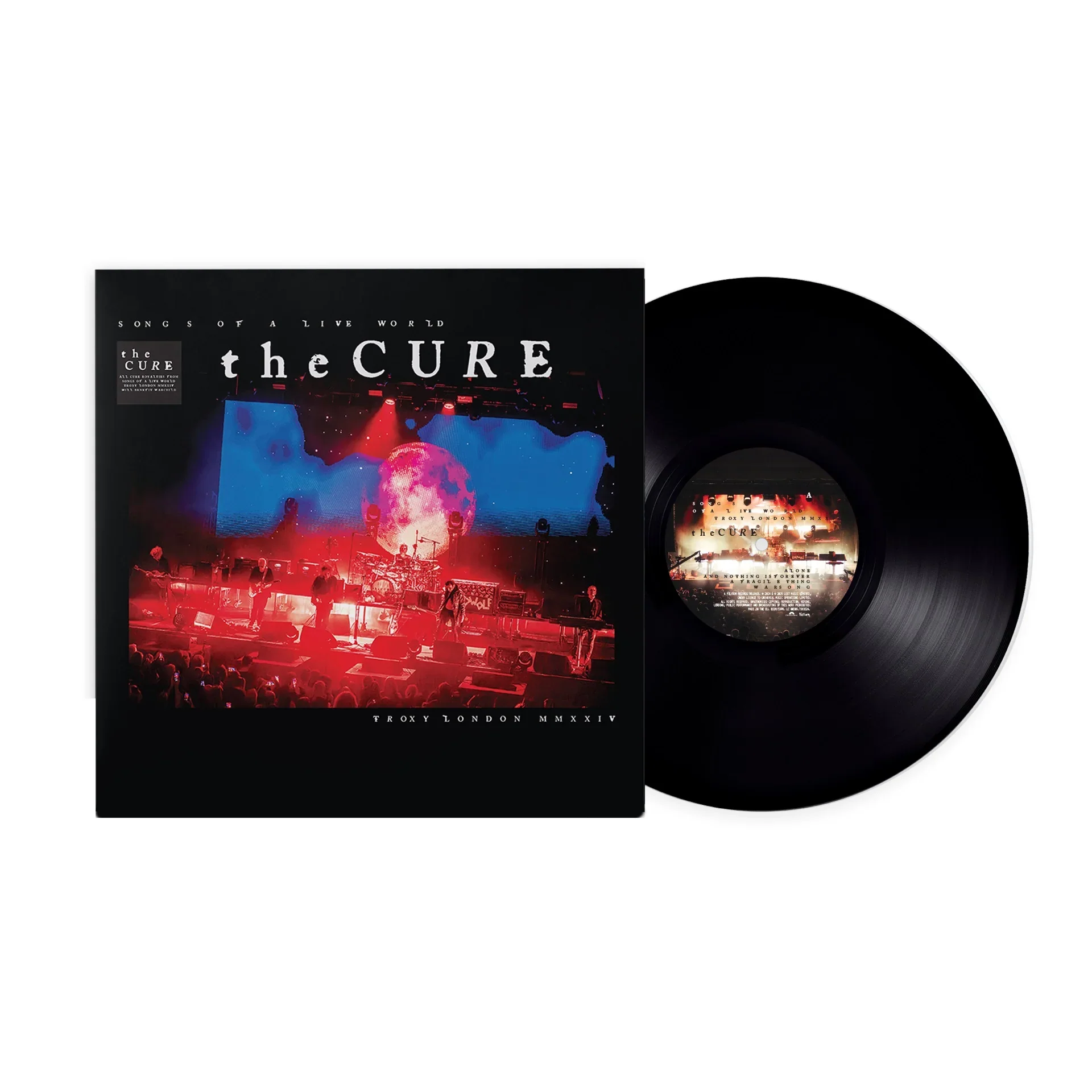 CURE - SONGS OF A LIVE WORLD : TROXY LONDON MMXXIV Vinyl LP