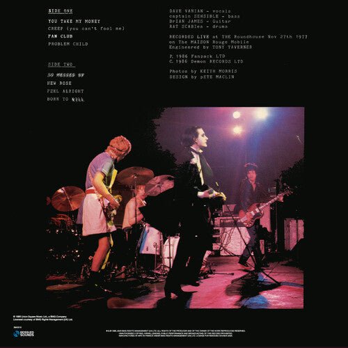 DAMNED - NOT THE CAPTAIN'S BIRTHDAY PARTY - LTD GREEN VINYL Vinyl LP - Image 3