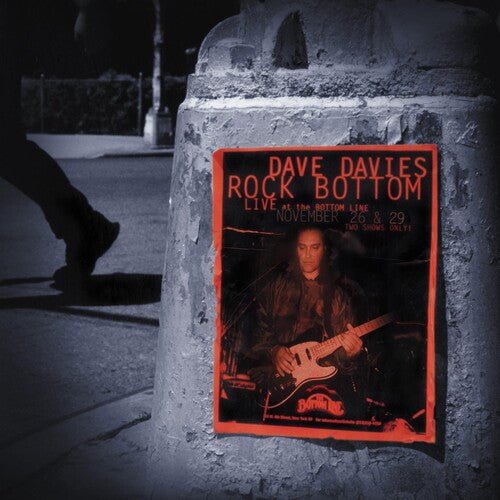 DAVIES,DAVE - ROCK BOTTOM: LIVE AT THE BOTTOM LINE Blue Vinyl LP