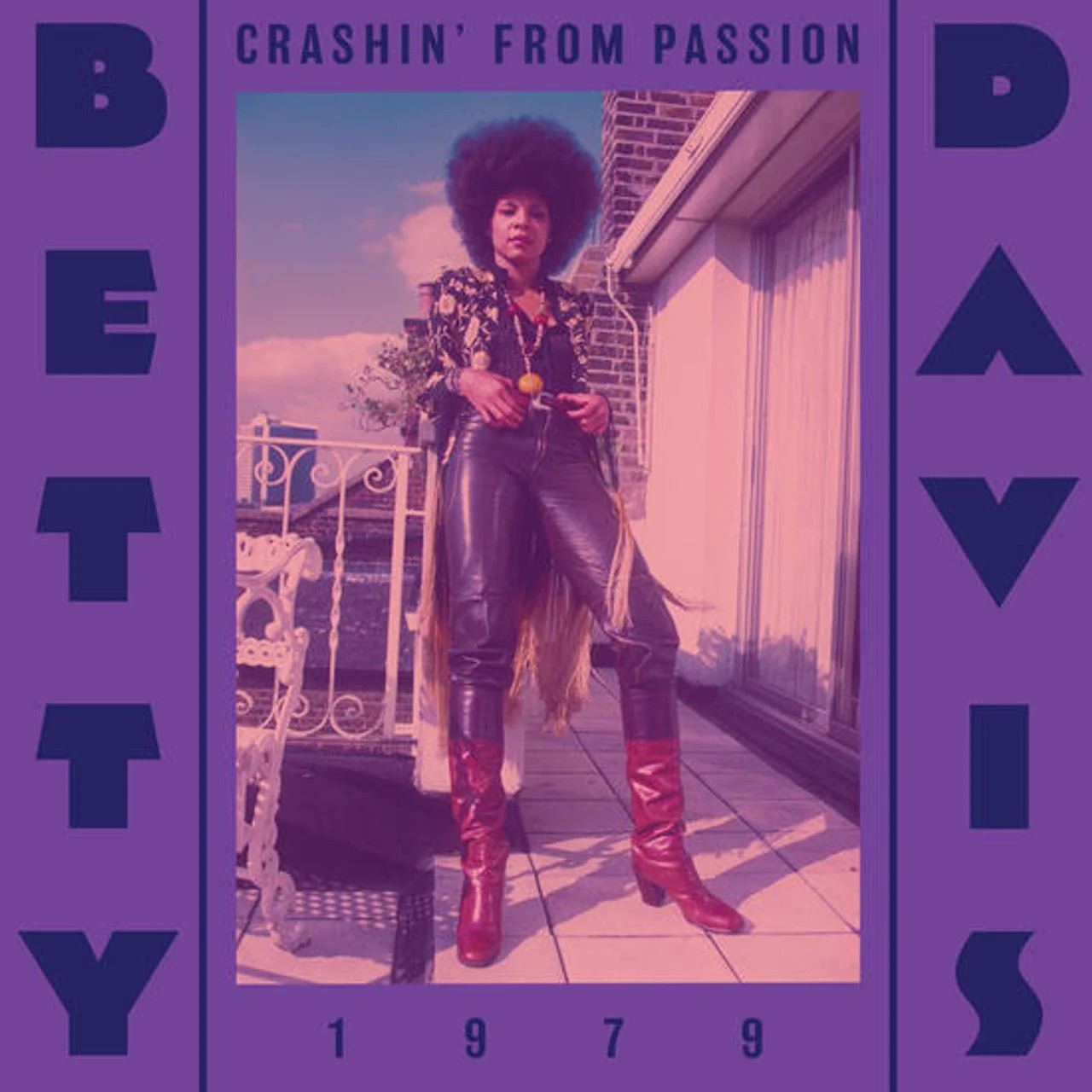 DAVIS,BETTY - CRASHIN' FROM PASSION - RED Vinyl LP - Image 2