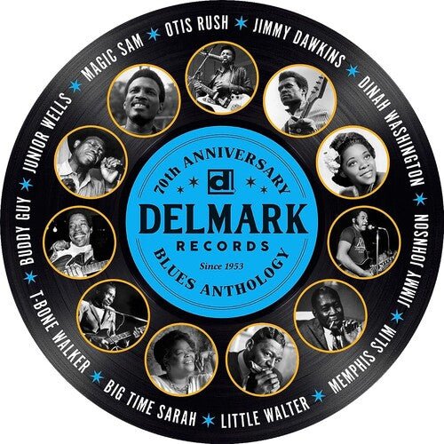 DELMARK 70TH ANNIVERSARY BLUES ANTHOLOGY / VARIOUS Vinyl LP
