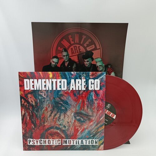 DEMENTED ARE GO - PSYCHOTIC MUTILATION - SMOKEY BLOODRED Vinyl LP