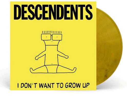 DESCENDENTS - I DON'T WANT TO GROW UP - YELLOW Vinyl LP