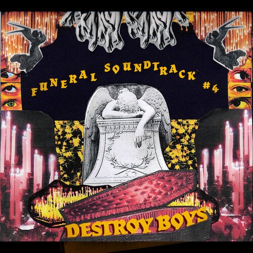 DESTROY BOYS - FUNERAL SOUNDTRACK 4 - TRANSPARENT RED Vinyl LP - Image 2