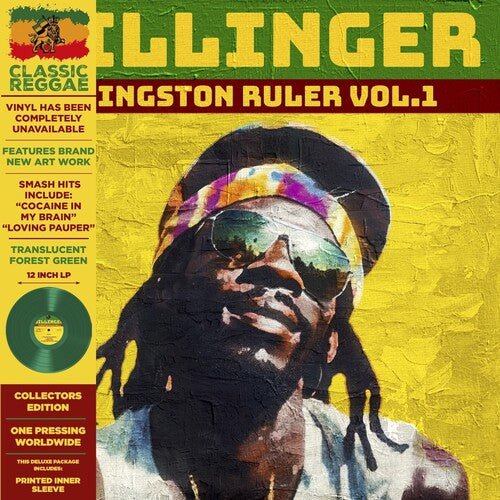 DILLINGER - KINGSTON RULER VOL.1 Vinyl LP