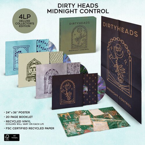 DIRTY HEADS - MIDNIGHT CONTROL DELUXE: COLLECTOR'S EDITION Vinyl LP