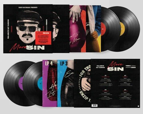 DISCO DISCHARGE PRESENTS MORE SIN: BOX OF SIN 2 Vinyl LP