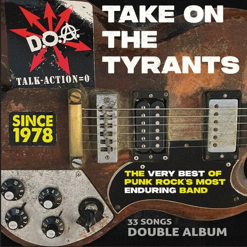 DOA - TAKE ON THE TYRANTS - VERY BEST OF PUNK ROCK'S Vinyl LP