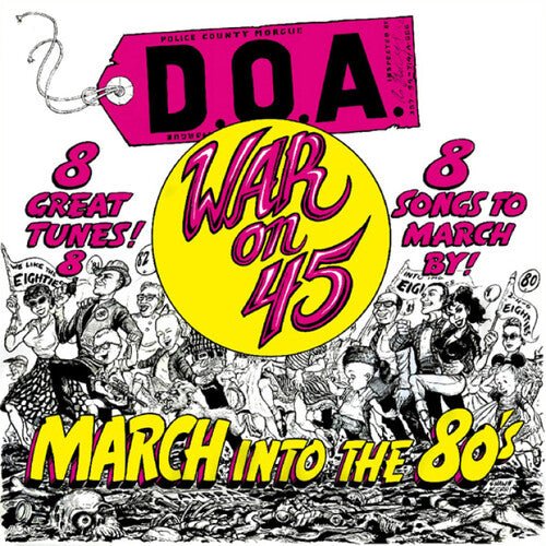 DOA - WAR ON 45 - 40TH ANNIVERSARY Vinyl LP